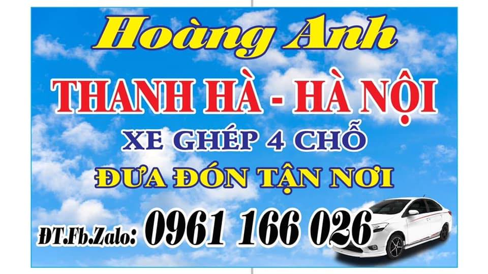 Xe ghép Hà Nội Hải Dương - Hoàng Anh