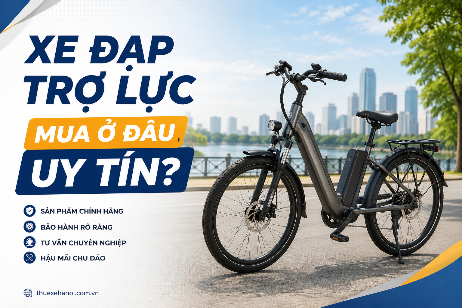 Xe Đạp Trợ Lực Mua Ở Đâu Uy Tín?